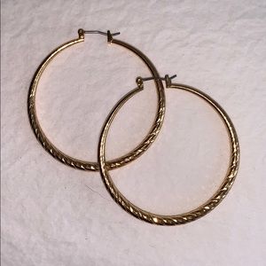 Gold Hoop Earrings